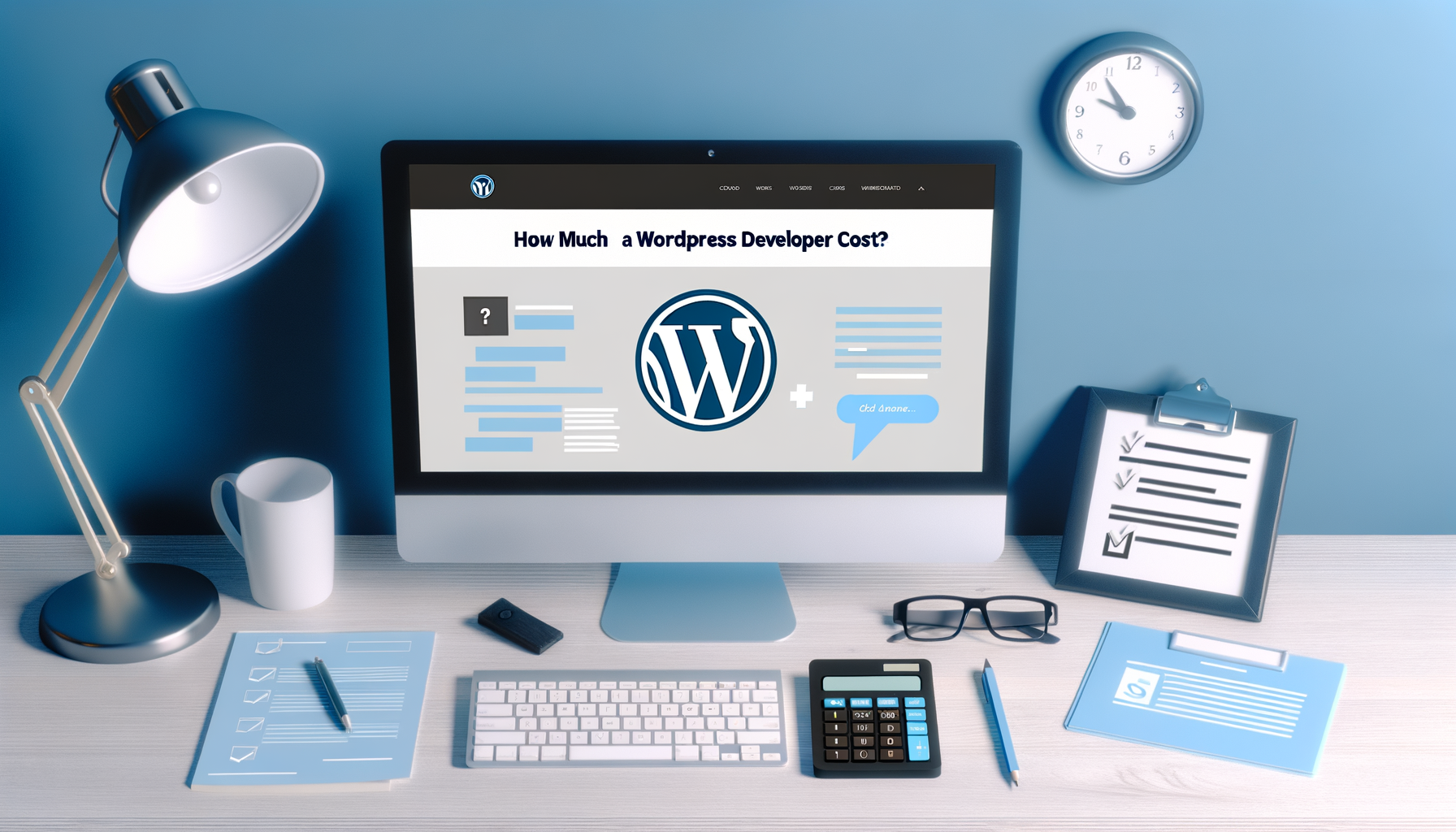 how much does a wordpress developer cost